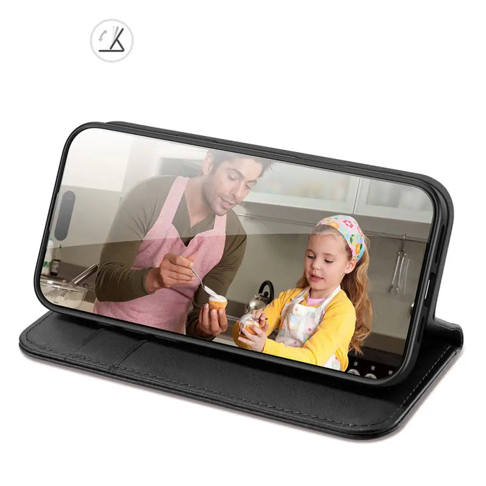 Калъф Dux Ducis Hivo iPhone 16 Pro Max с флип и RFID защита