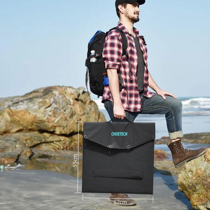 Соларно сгъваемо зарядно Choetech SC008 120W DC / USB-C