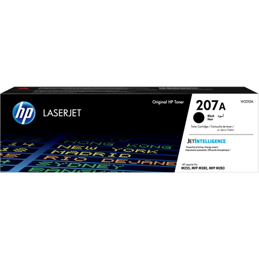 Оригинална черна тонер касета HP 207A LaserJet