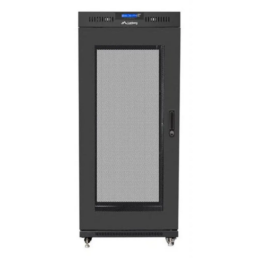 Lanberg стелаж шкаф 19’’ свободно стоящ 27U/600x600 (плосък