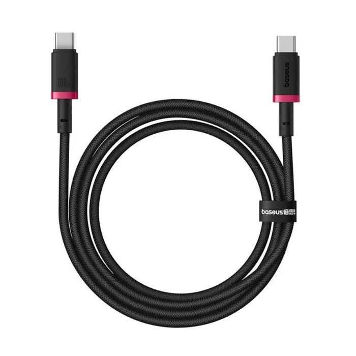 Кабел за бързо зареждане Baseus Dura Type C към Type C 100