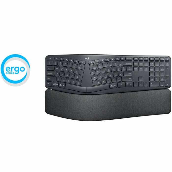 Клавиатура Logitech Ergo K860 Черен Сив Графит Испанска
