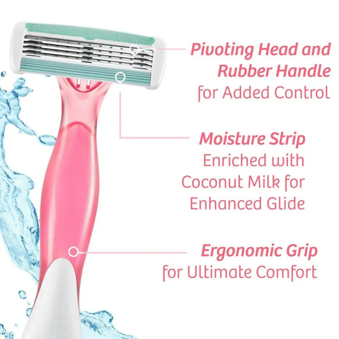 ДАМСКА САМОБРЪСНАЧКА BIC SOLEIL ESCAPE 4 Цитрус БЛИСТЪР ОТ