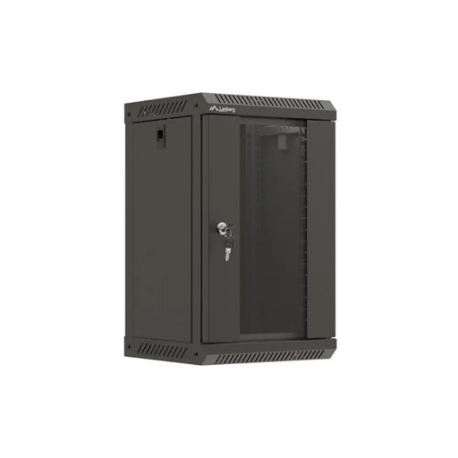Шкаф Lanberg 10’’ за стенен монтаж 9U/300x300 (плоска