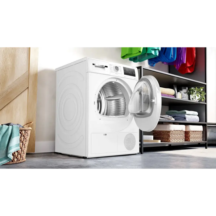 Пералня със сушилня с термопомпа BOSCH WTH85077PL Серия 4 8