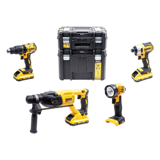 АКУМУЛАТОРЕН БЕЗЧЕТКОВ КОМПЛЕКТ DEWALT DCK440L3T-QW 18 V