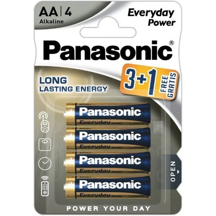 БАТЕРИЯ LR06/4BP 3 + 1 EPS EVERYDAY POWER PANASONIC