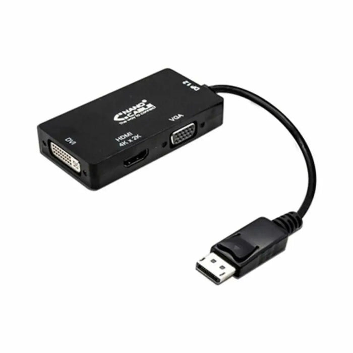 Адаптер за DisplayPort към VGA/DVI/HDMI 3 en 1 NANOCABLE