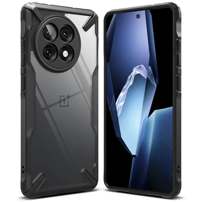 Калъф Ringke Fusion X за OnePlus 13R - Clear Black