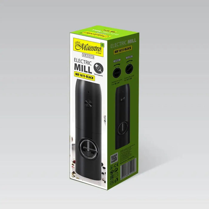 Електрическа мелница MAESTRO MR-1615 (MR-1615-BLACK) Черна