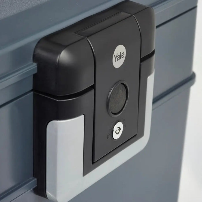 Огнеупорна кутия Yale YFC/154/KB1 5 л пластмасова сива