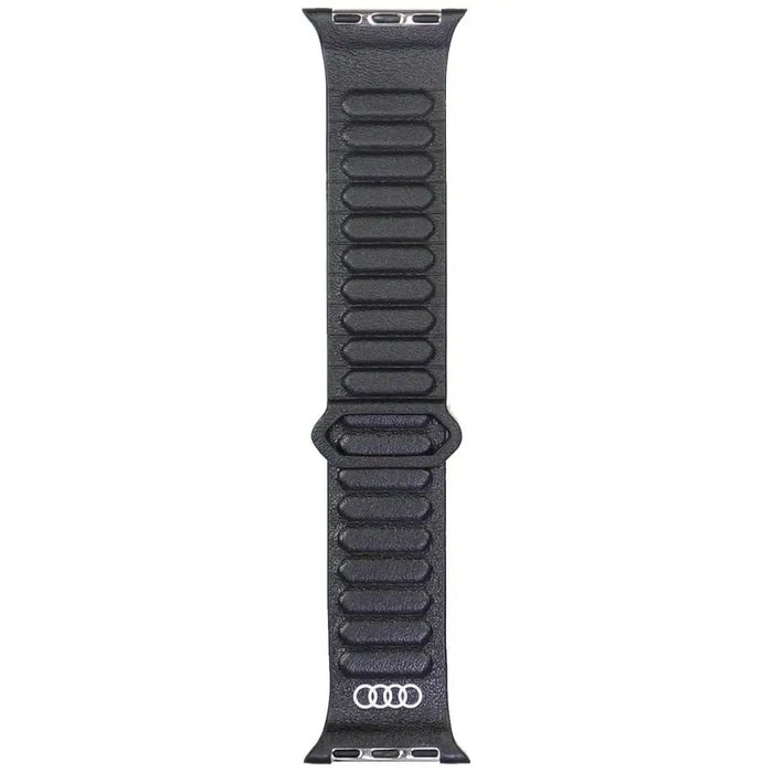 Каишка с магнитен пръстен от естествена кожа Audi Logo