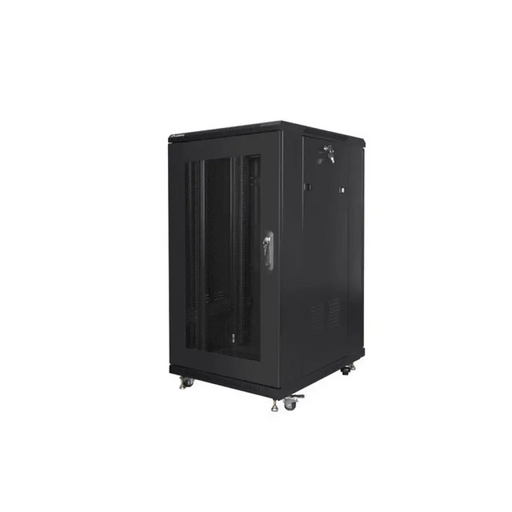 Lanberg стелаж шкаф 19’’ свободно стоящ 22U/600x800 (плосък