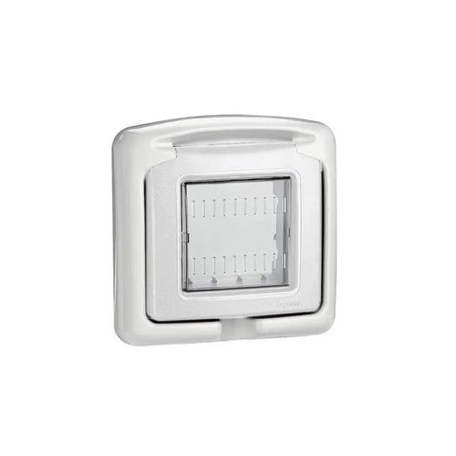 ВОДОУСТОЙЧИВ ЛИЦЕВ ПАНЕЛ 2 МОДУЛА IP55 CLASSIA LEGRAND - БЯЛ