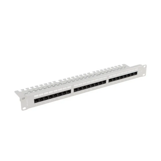 Пач панел Lanberg 24 порта 1U 19’’ CAT.5e utp с органайзер