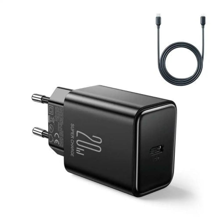 Зарядно с кабел Joyroom (JR-TCF06) USB-C PD 20W USB-C