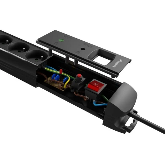 Предпазител от пренапрежение Lanberg sp1 1,5 м 5x френски