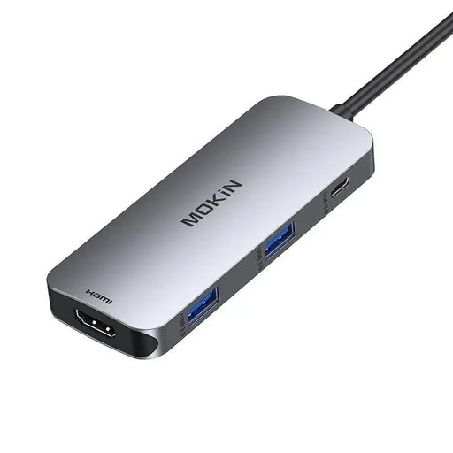 7в1 хъб MOKiN USB-C към 2x USB 3.0 + 2x USB-C + SD
