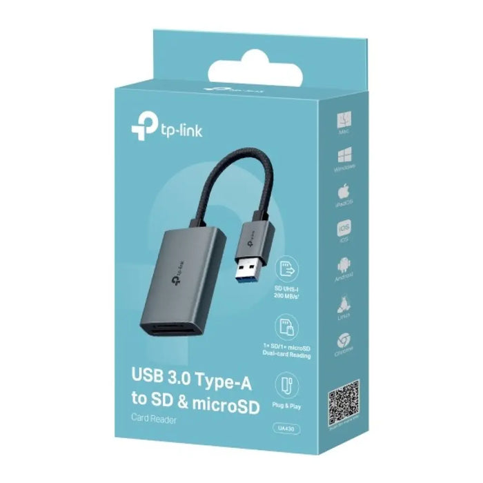 Четец на карти TP-Link UA430 USB 3.2 Gen 1 (3.1 Gen 1)