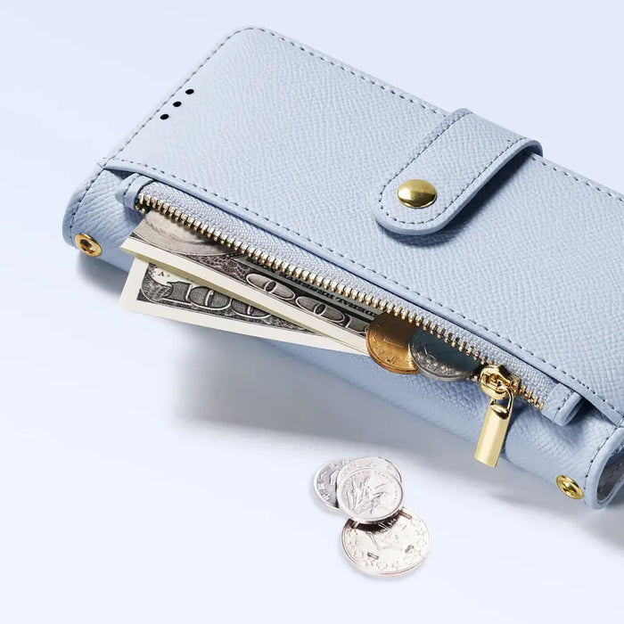 Кожен калъф Dux Ducis Lawa за iPhone 16 Pro със свалящ