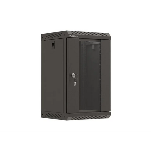Шкаф Lanberg 10’’ за стенен монтаж 9U/300x300 (плоска