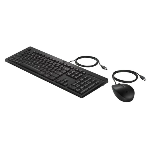 Комбинация от кабелна мишка и клавиатура HP 225