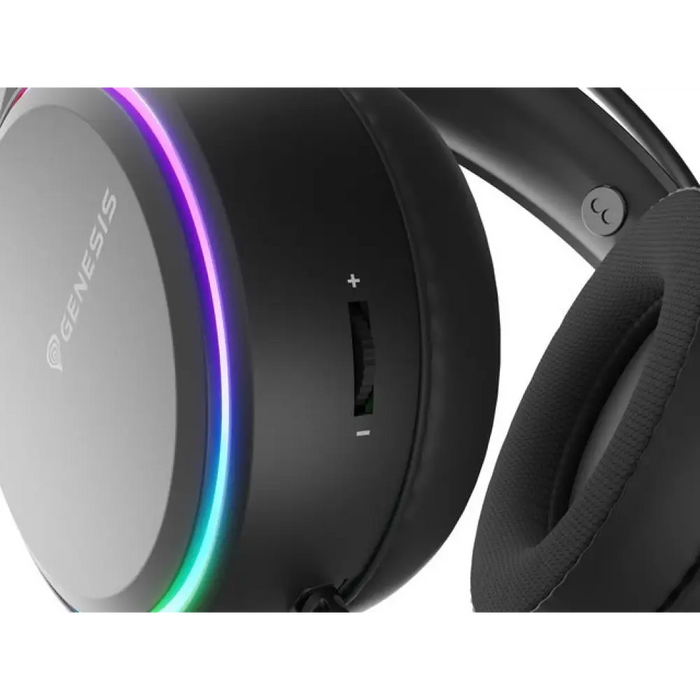 Слушалки Genesis Neon 613 G2 с микрофон RGB осветление черно