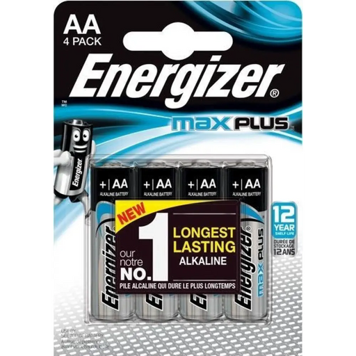 БАТЕРИЯ ENERGIZER MAX PLUS AA LR6 4 ECO