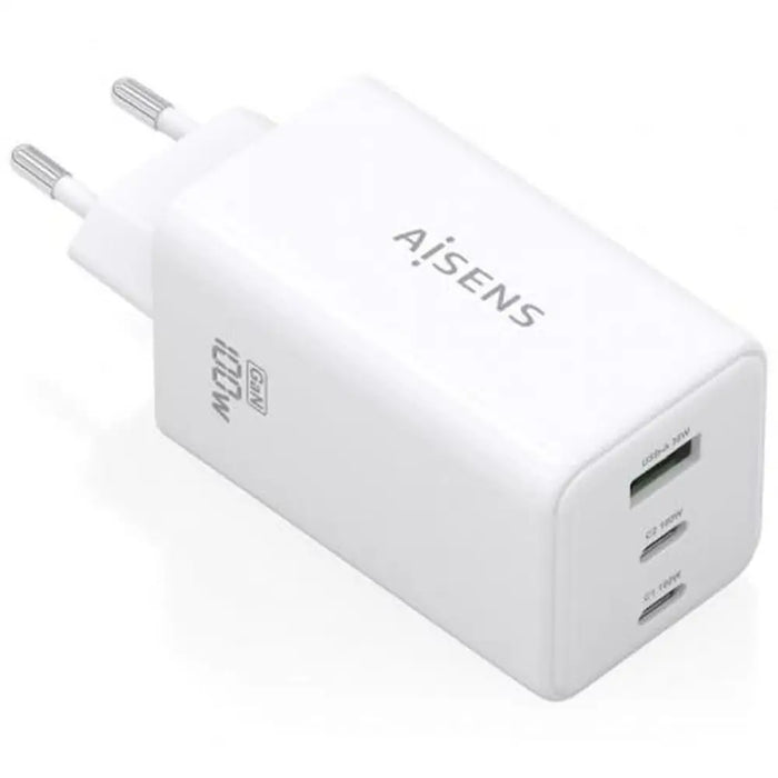 Безжично зарядно Aisens ASCH-100W3P051-W Бял 100 W