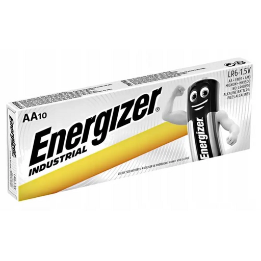 БАТЕРИЯ ENERGIZER INDUSTRIAL PRO AA LR6 1.5V 10 БР.