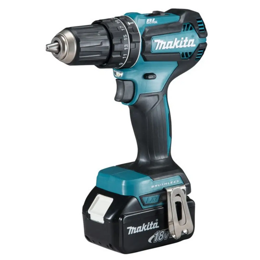 АКУМУЛАТОРНА БЕЗЧЕТКОВА УДАРНА БОРМАШИНА MAKITA DHP485RFJ