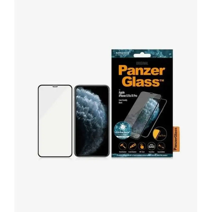 Закалено стъкло PanzerGlass E2E Super + за iPhone X / XS