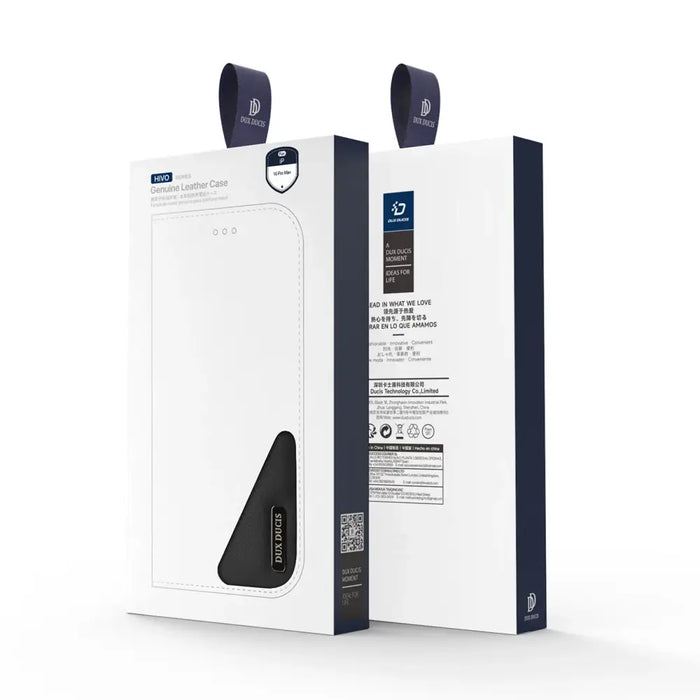 Калъф Dux Ducis Hivo iPhone 16 Pro Max с флип и RFID защита