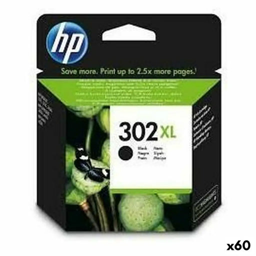 Оригиална касета за мастило HP 302 XL Черен (60 броя)