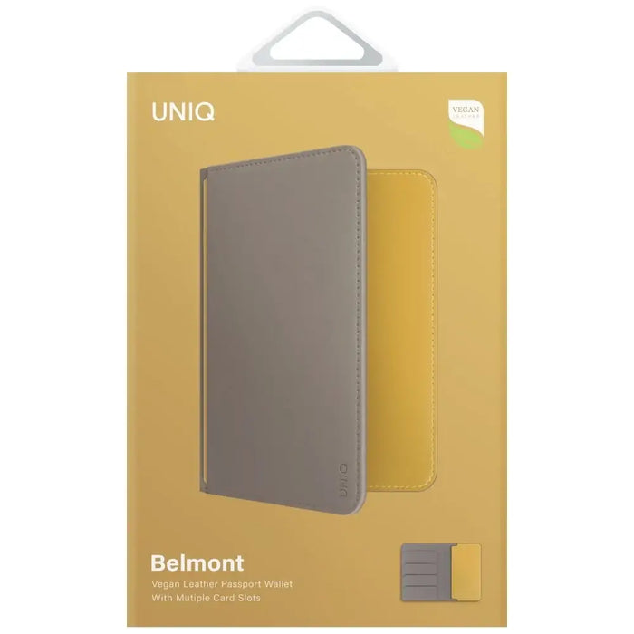Калъф за паспорт с блокиране на Uniq Belmont RFID
