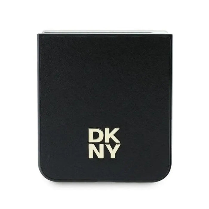 Кожен калъф DKNY Metal Stack с лого за Samsung Galaxy Z