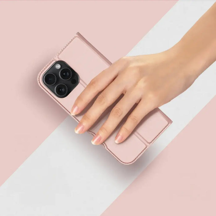 Калъф Dux Ducis Skin Pro iPhone 16 Pro Max с флип и слот