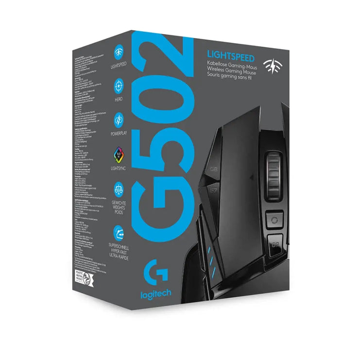 Безжична игрална мишка Logitech G G502 LIGHTSPEED