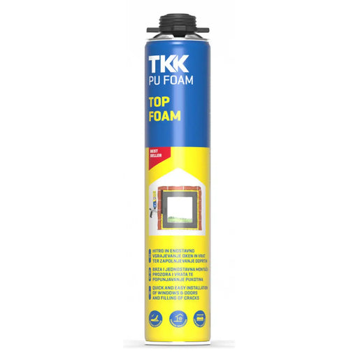 МОНТАЖНА ПИСТОЛЕТНА ПУ ПЯНА TKK TOP FOAM