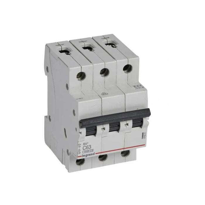 ТРИПОЛЮСЕН АВТОМАТИЧЕН ПРЕКЪСВАЧ RX³-MCB 3P C 63A 6KA