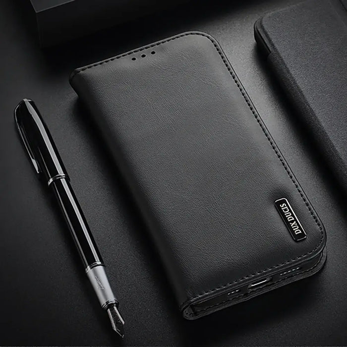 Калъф Dux Ducis Hivo iPhone 16 Pro с флип и RFID защита