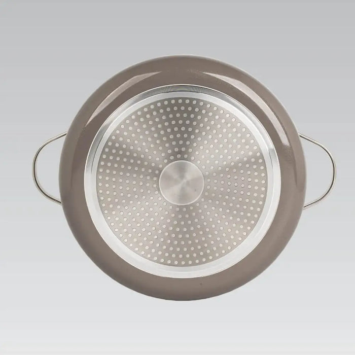 Гювеч с капак MAESTRO MR-4009 (MR-4009-18) 18 см 1,9 л Сив