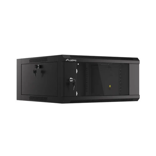 Шкаф Lanberg 19’’ за стенен монтаж 4U 600 бързо сглобяване