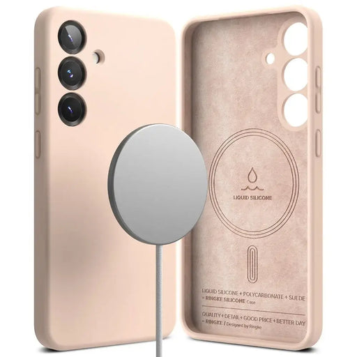 Силиконов калъф Ringke MagSafe за Samsung Galaxy S25