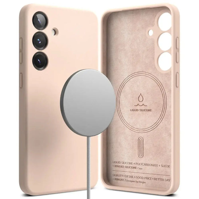 Силиконов калъф Ringke MagSafe за Samsung Galaxy S25
