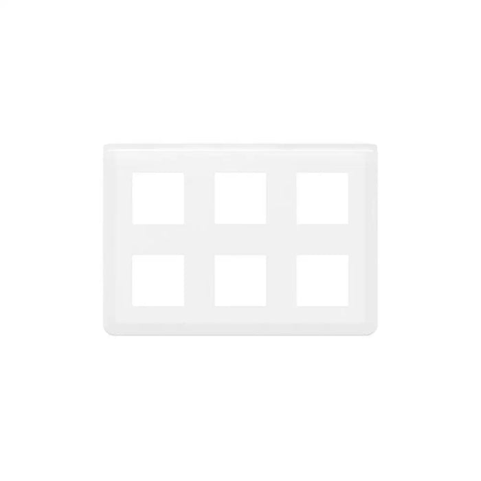 ЛИЦЕВА РАМКА ШУКО 2Х6M LGR 78832L MOSAIC LEGRAND - БЯЛ