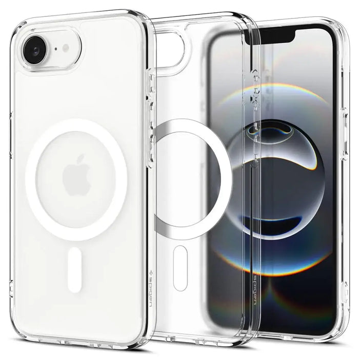 Калъф Spigen Ultra Hybrid MagSafe за iPhone 16e - бял