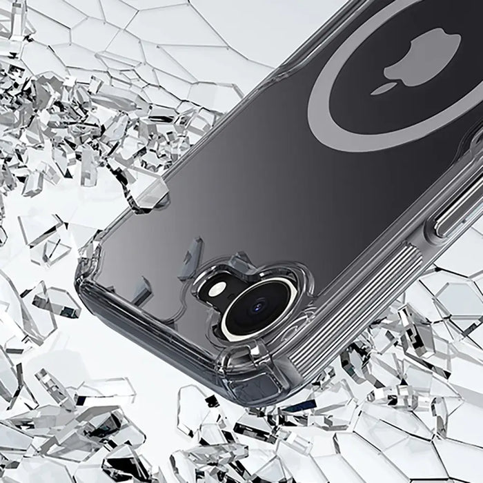 Магнитен калъф Nillkin Nature Pro за iPhone 16e - прозрачен