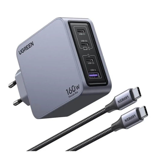 УНИВЕРСАЛНО ЗАРЯДНО УСТРОЙСТВО X763 220V 3xUSB-C 1xUSB A