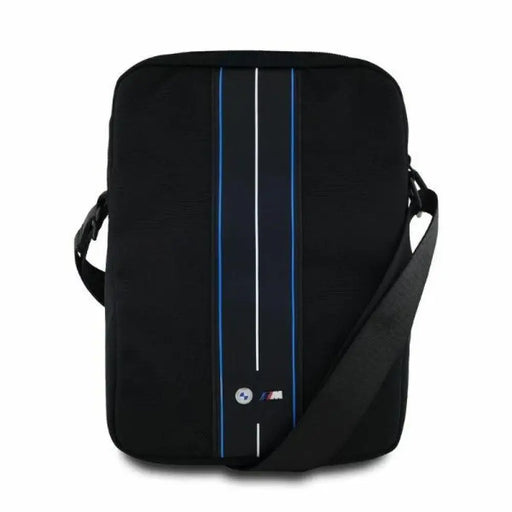 Чанта за таблет BMW Nylon Blue Stripe 10’’ - черна